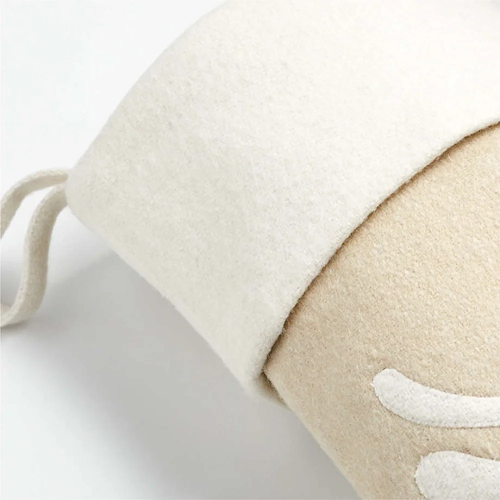 Crate & Barrel Wool Dove Christmas Stoking by Lucia Eames